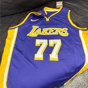 Lakers Purple and Yellow Basketball Jersey